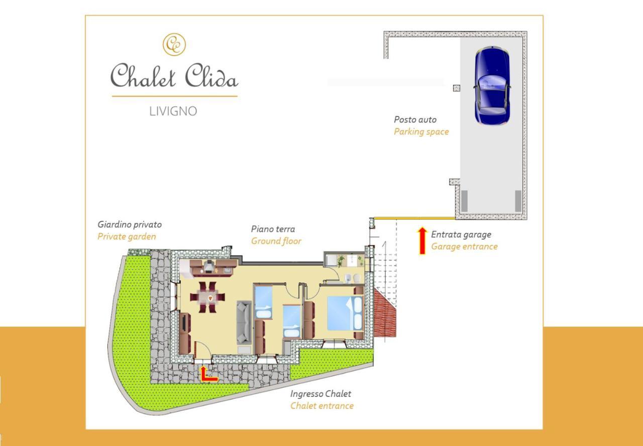 Chalet Clida Livigno Eksteriør billede